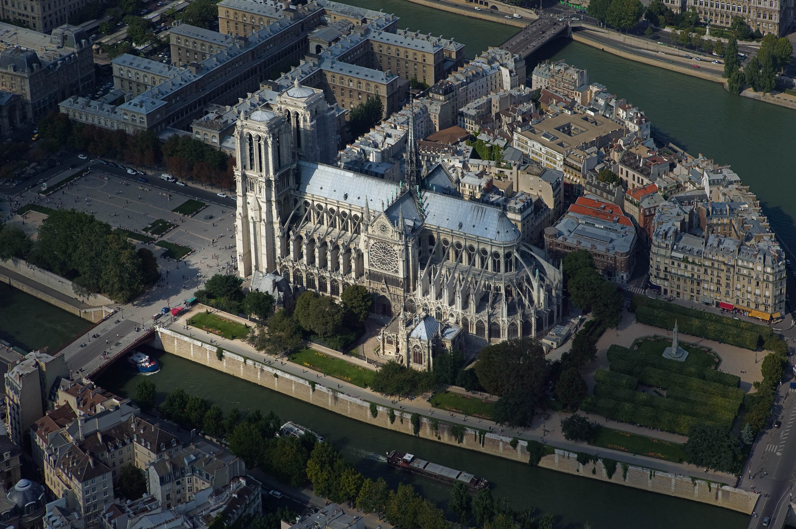 Images aériennes de Paris
