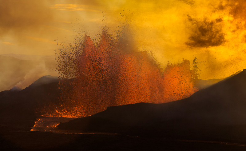Eruption volcanique en Islande