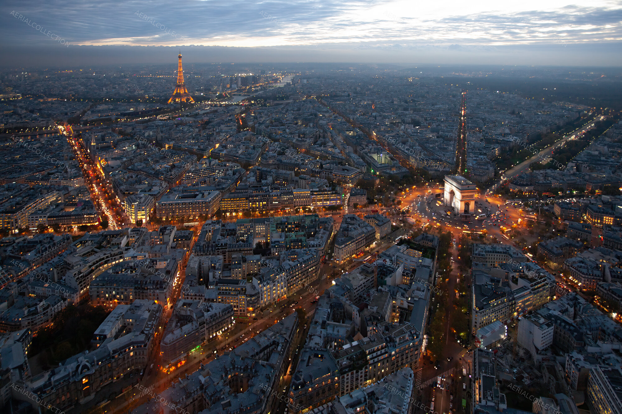 Paris la nuit