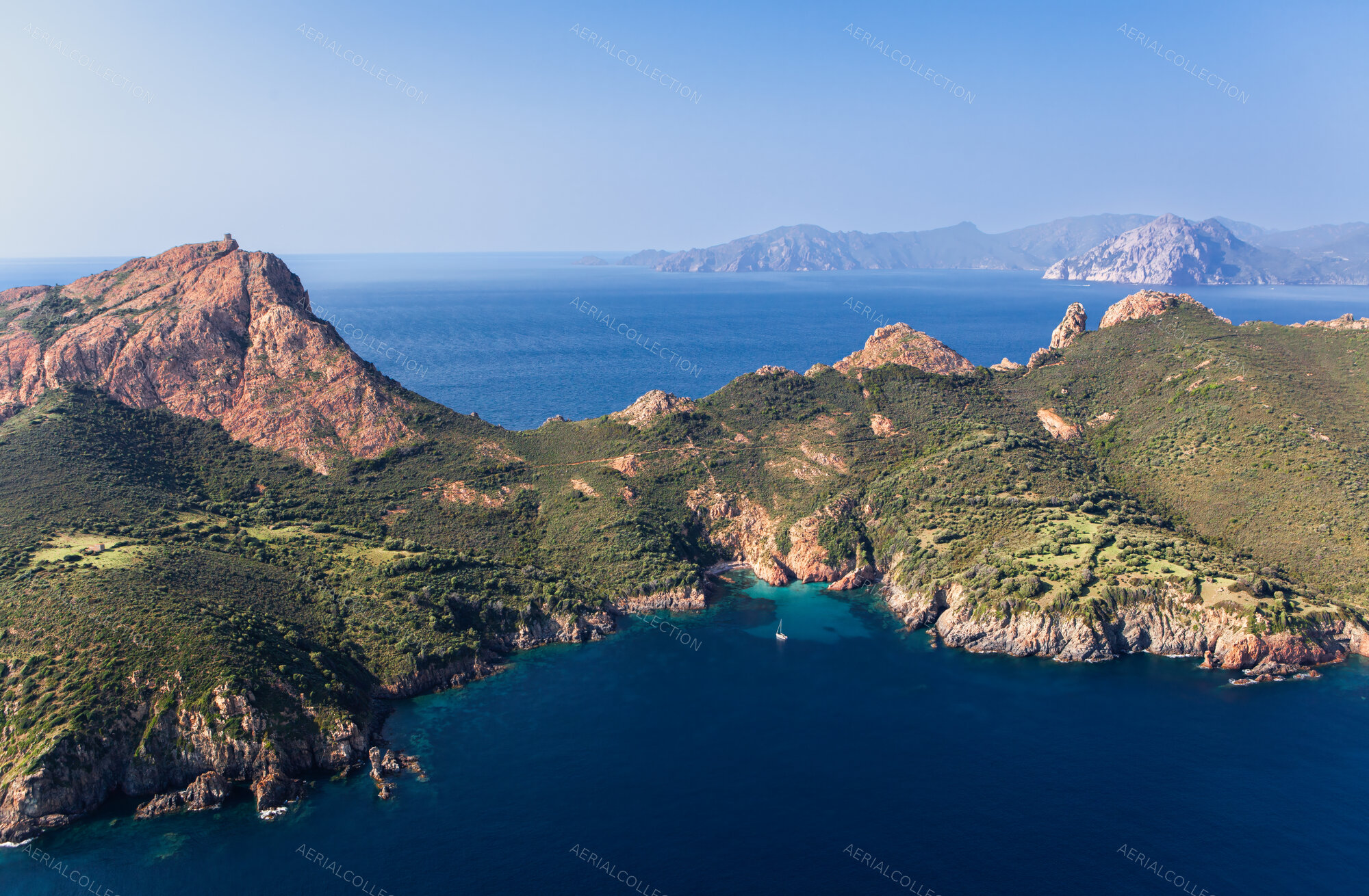 Capo Rosso, calanques de Piana