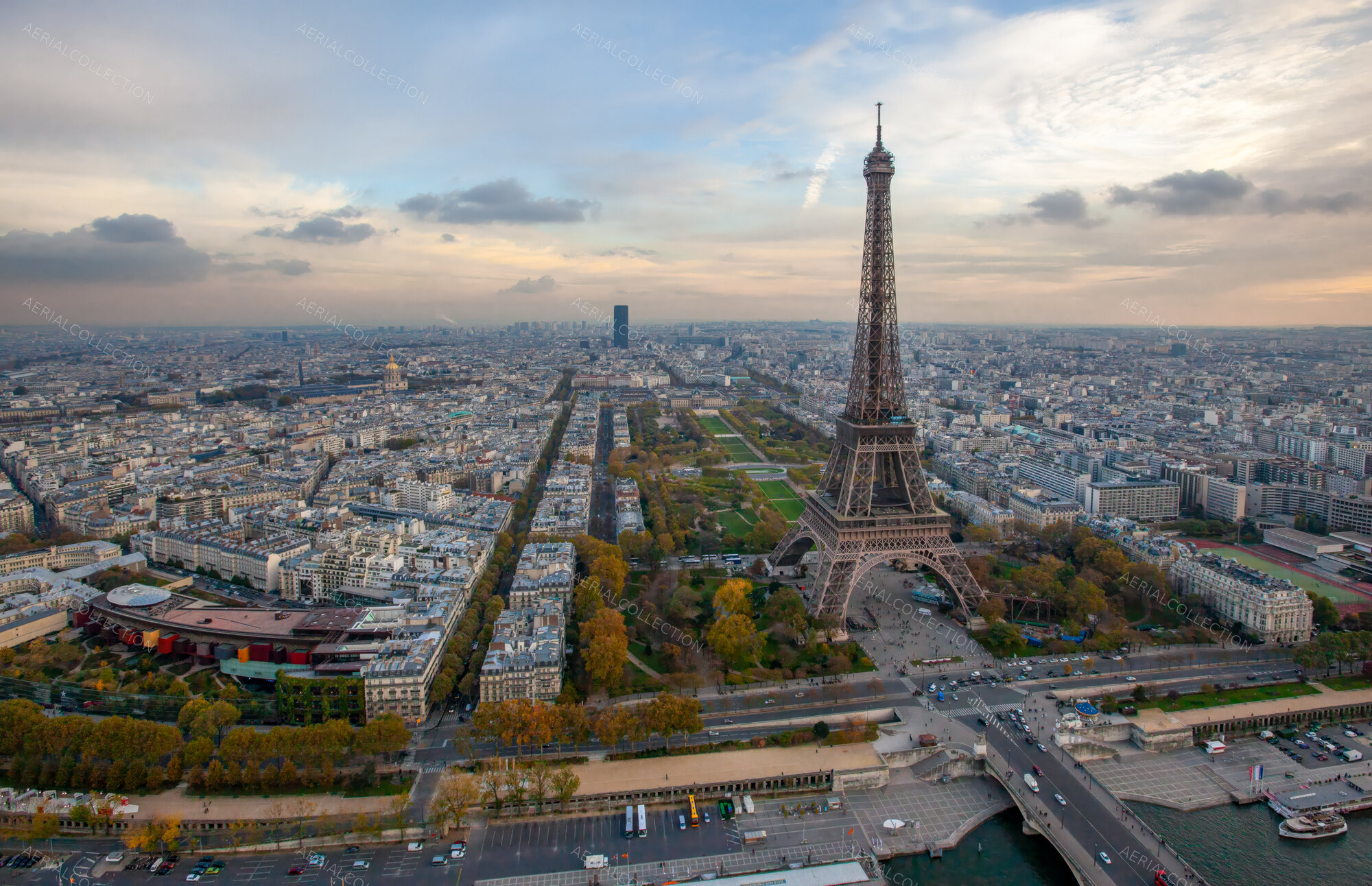 Tour Eiffel et sud de Paris