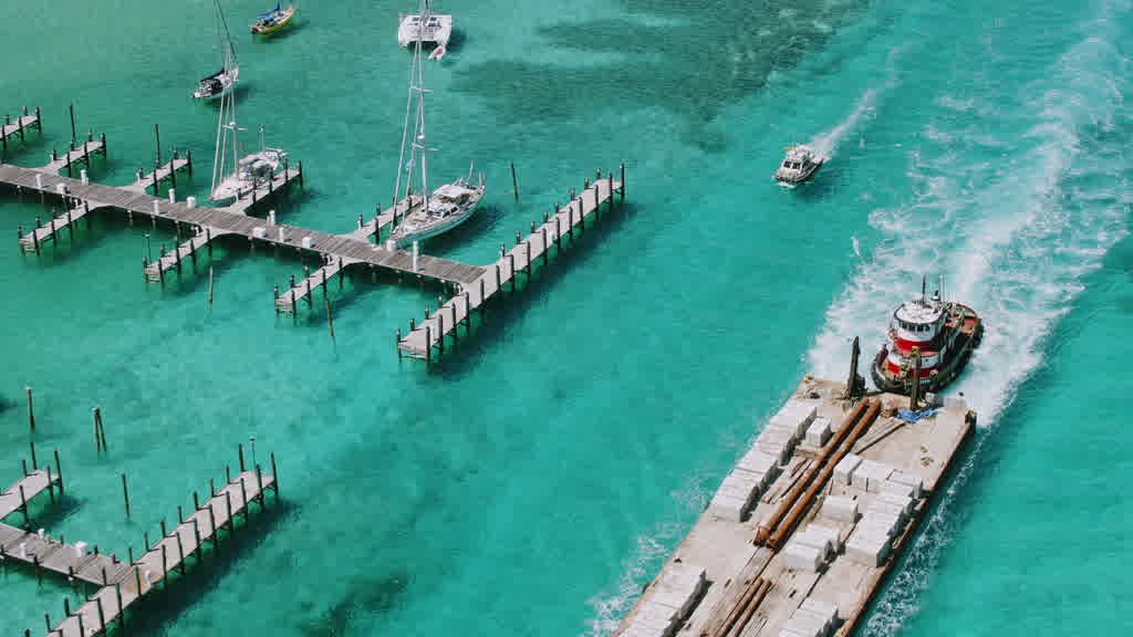 Images aériennes des Bahamas