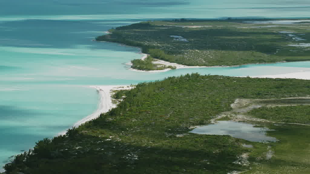 Images aériennes des Bahamas