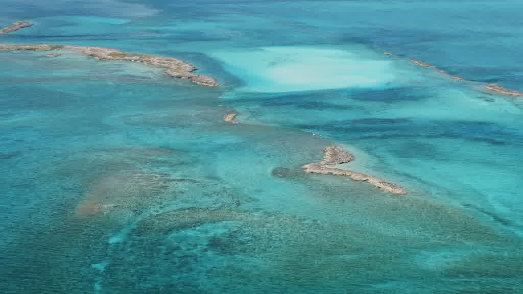 Images aériennes des Bahamas