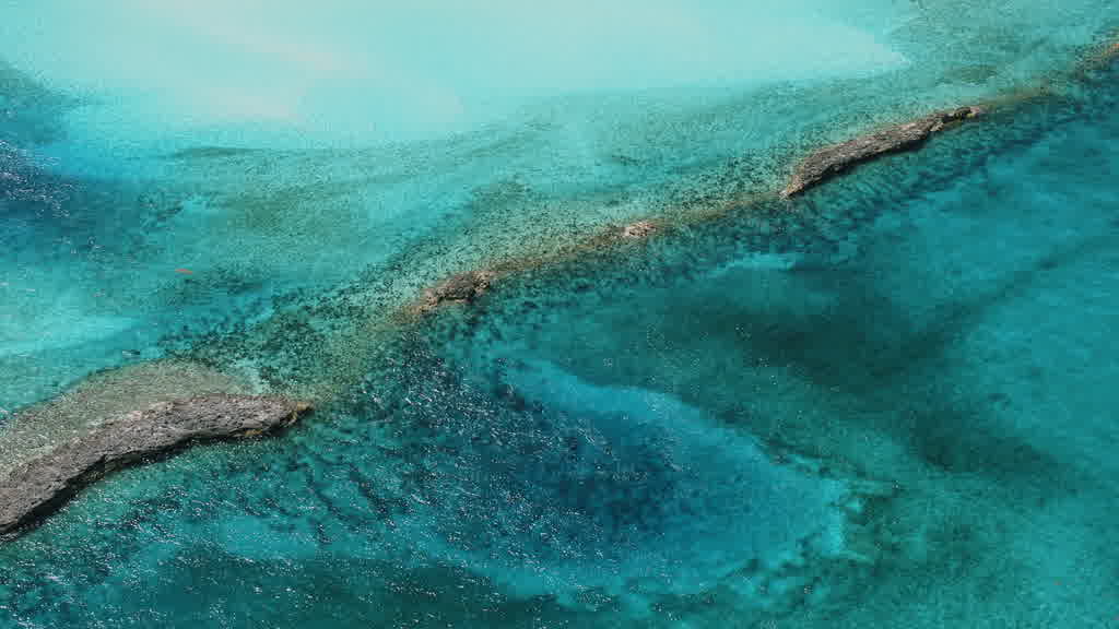 Images aériennes des Bahamas