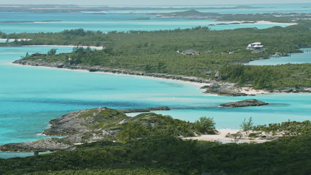 Images aériennes des Bahamas