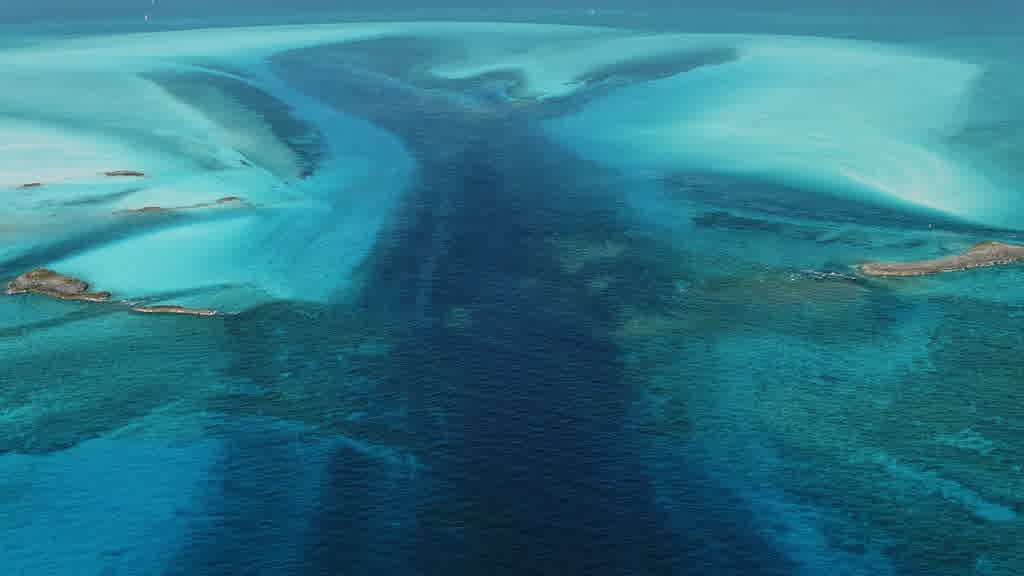 Images aériennes des Bahamas