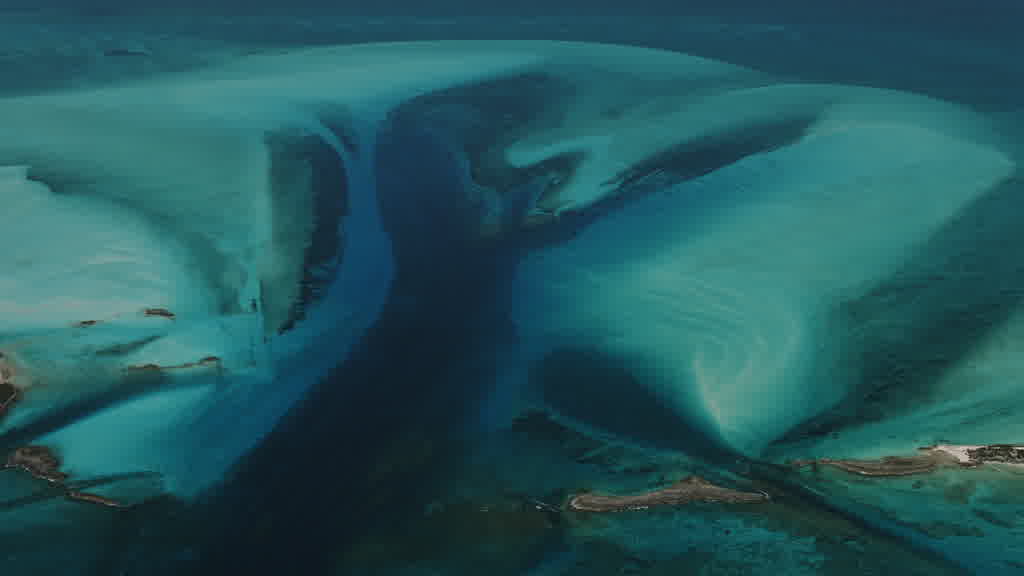 Images aériennes des Bahamas