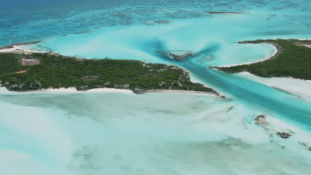 Images aériennes des Bahamas