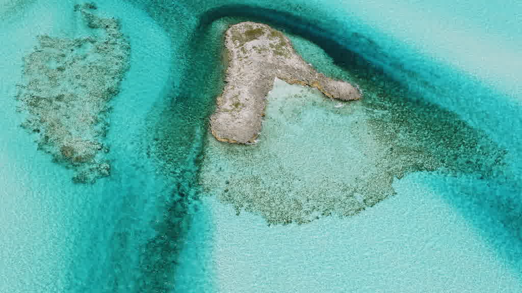 Images aériennes des Bahamas