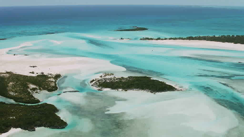 Images aériennes des Bahamas