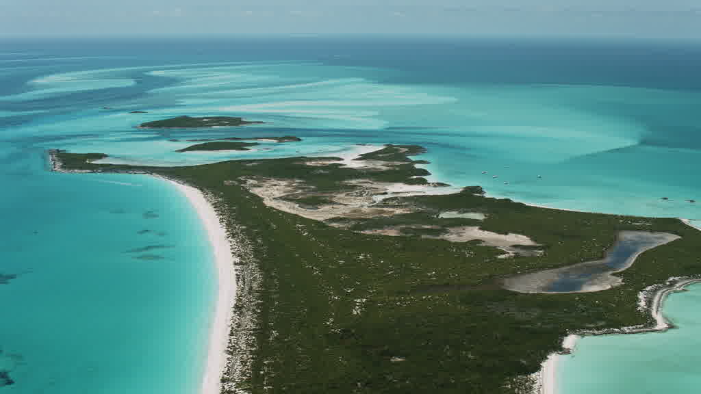 Images aériennes des Bahamas