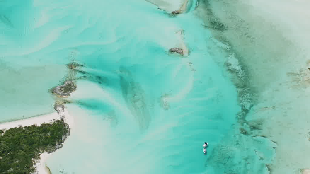 Images aériennes des Bahamas