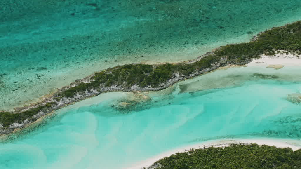 Images aériennes des Bahamas