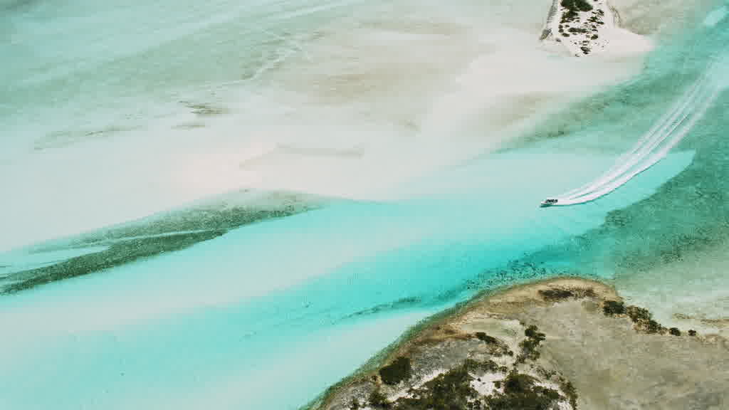 Images aériennes des Bahamas