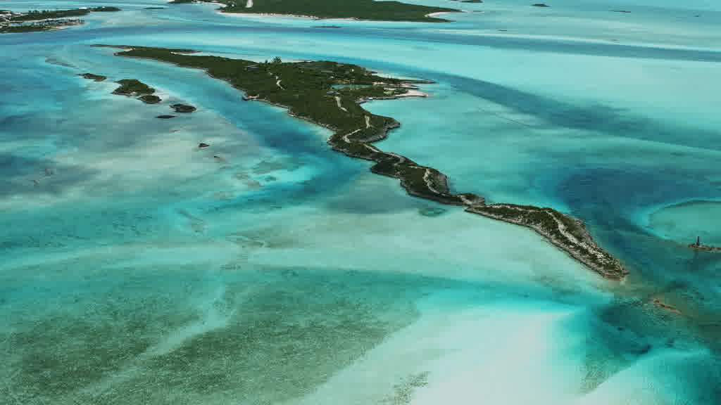 Images aériennes des Bahamas