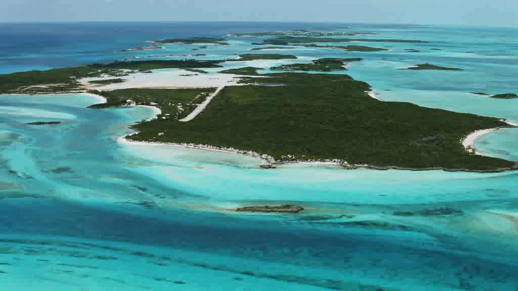 Images aériennes des Bahamas