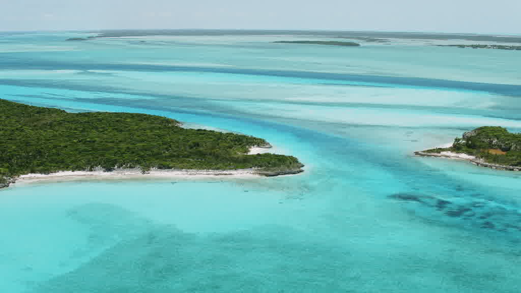 Images aériennes des Bahamas