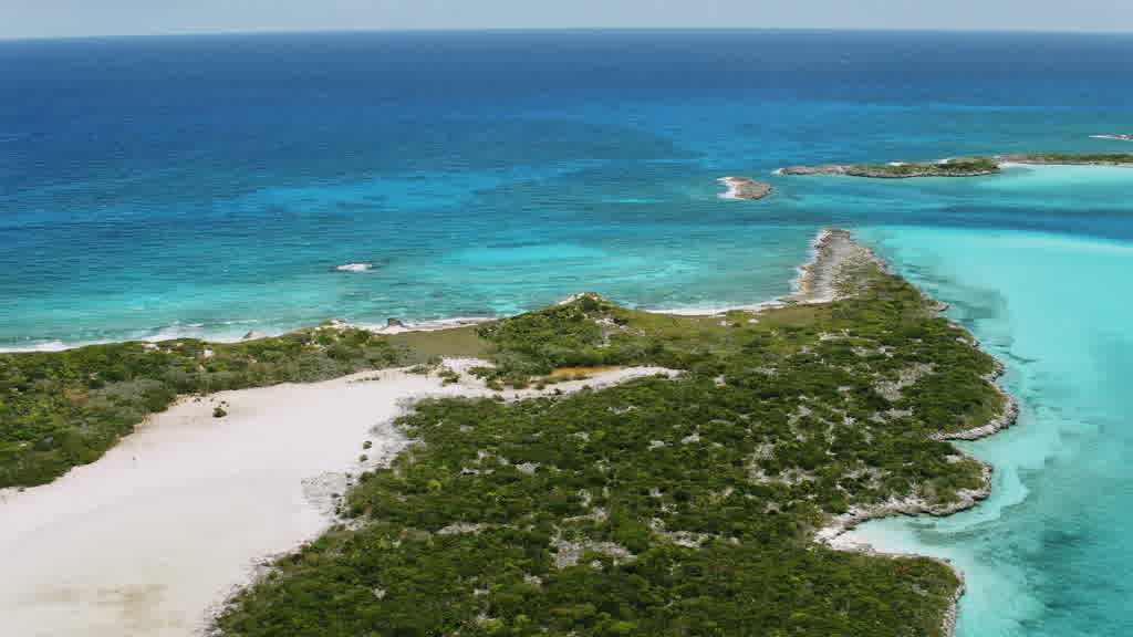 Images aériennes des Bahamas