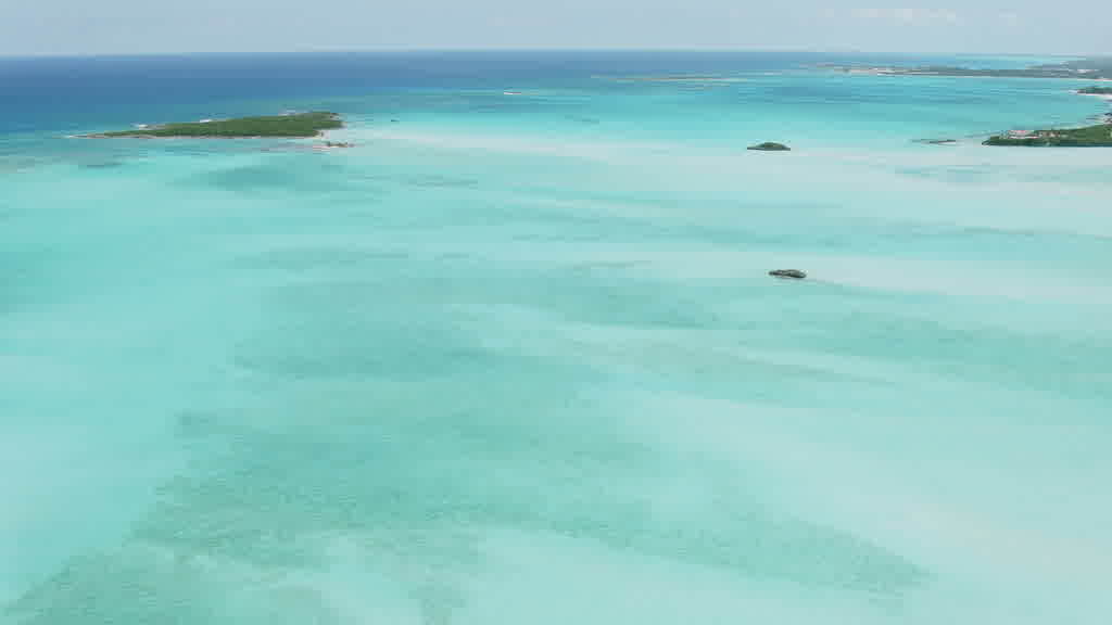 Images aériennes des Bahamas