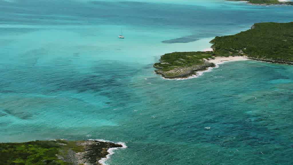 Images aériennes des Bahamas