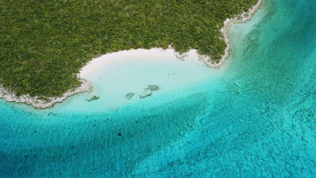 Images aériennes des Bahamas