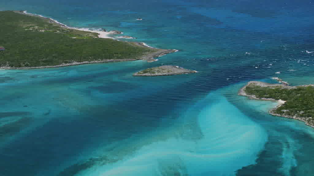 Images aériennes des Bahamas