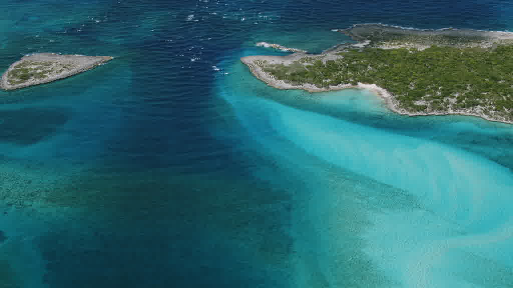 Images aériennes des Bahamas