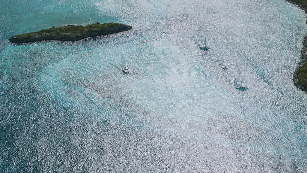 Images aériennes des Bahamas