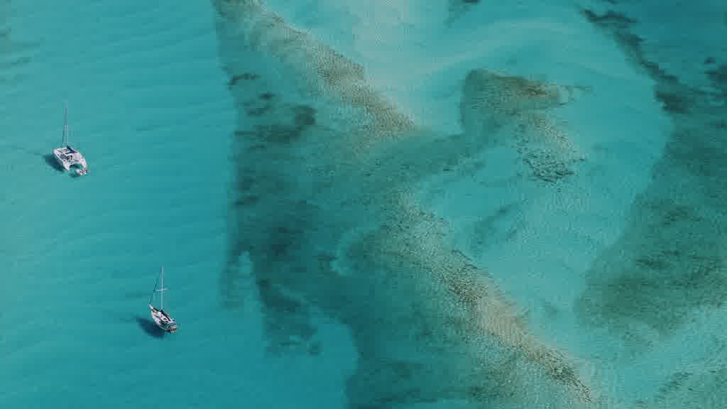 Images aériennes des Bahamas