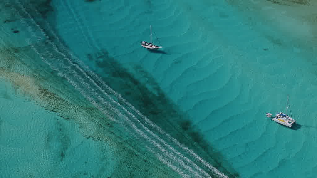 Images aériennes des Bahamas