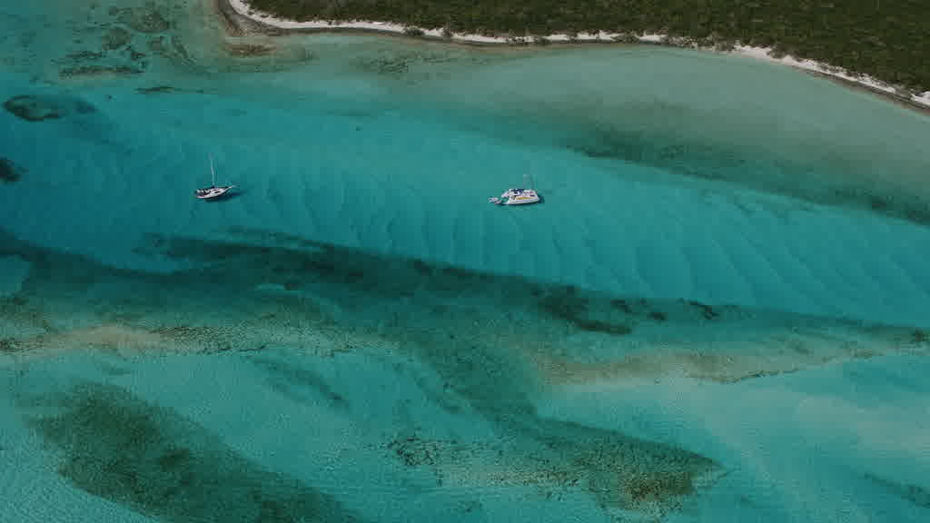 Images aériennes des Bahamas