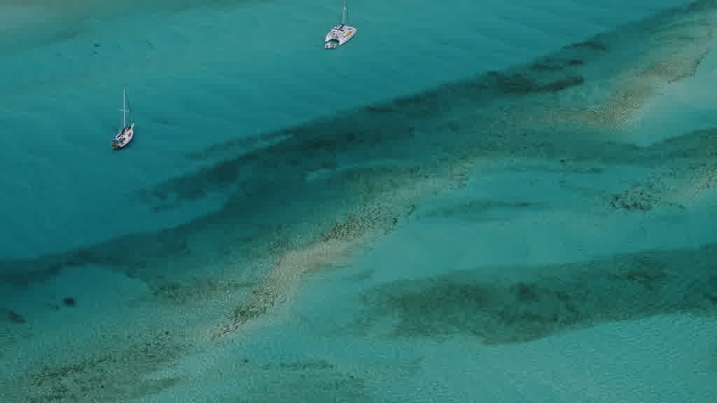 Images aériennes des Bahamas