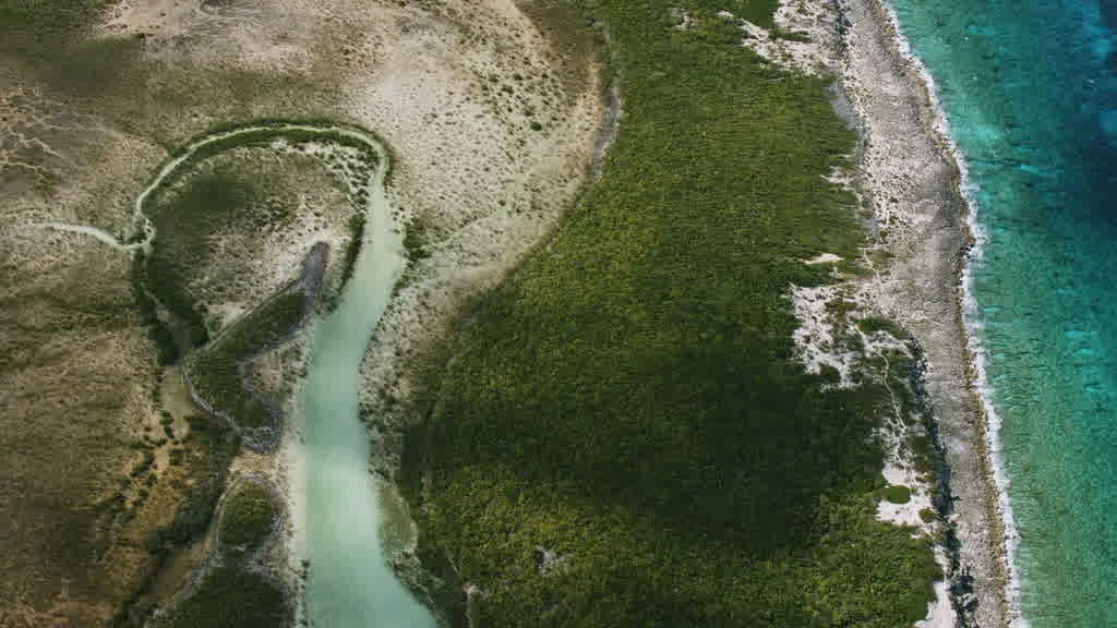 Images aériennes des Bahamas