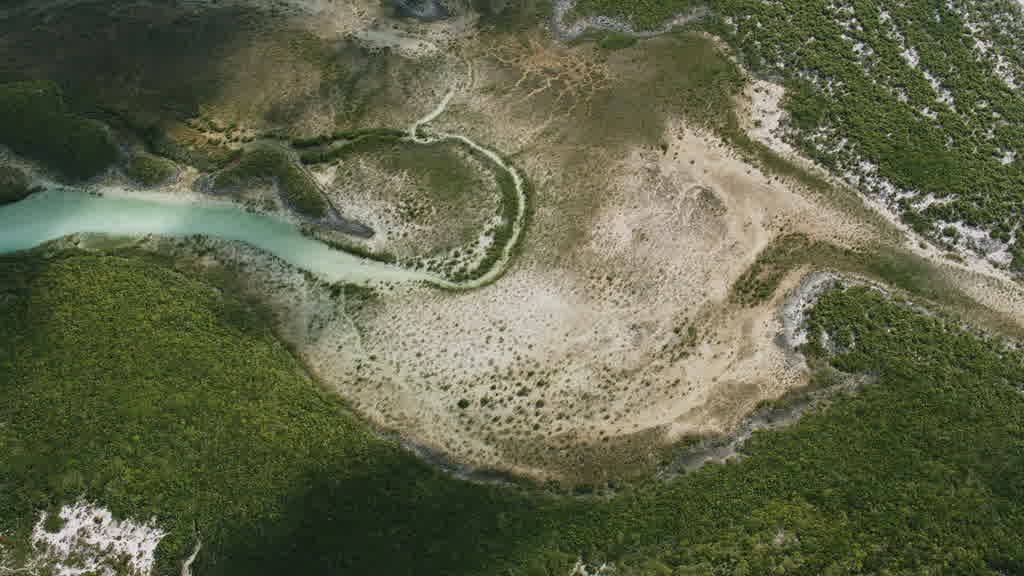 Images aériennes des Bahamas