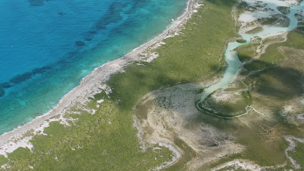 Images aériennes des Bahamas