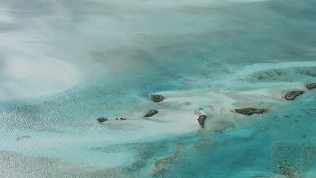 Images aériennes des Bahamas