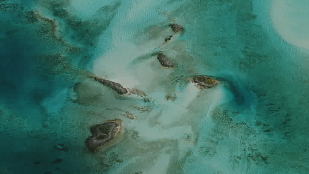 Images aériennes des Bahamas