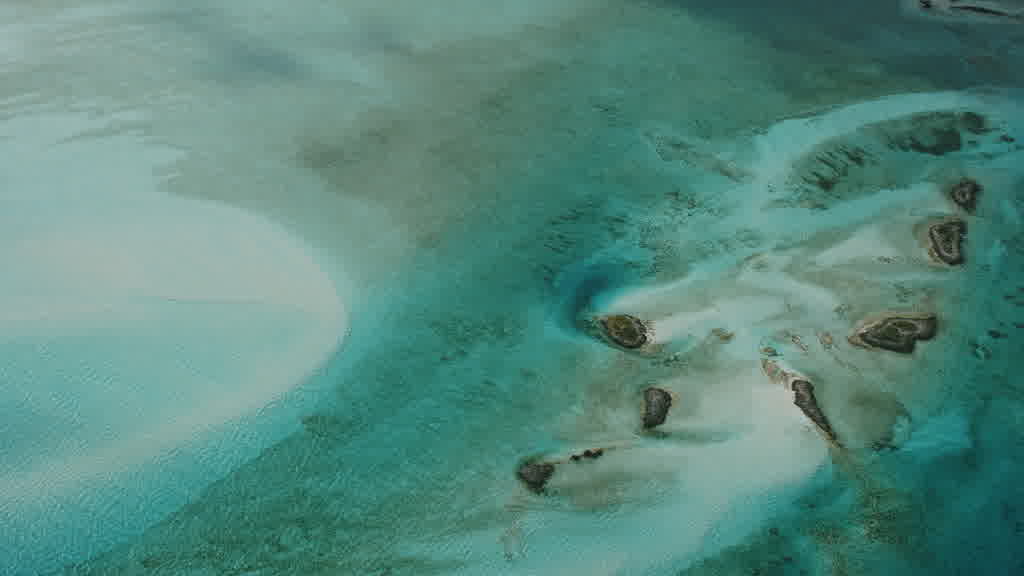 Images aériennes des Bahamas
