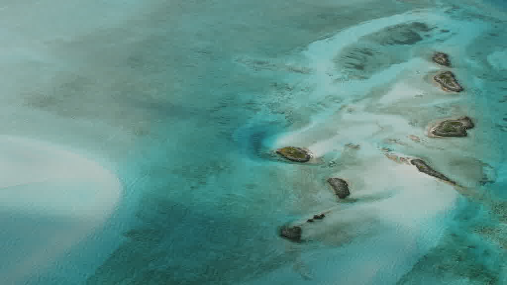 Images aériennes des Bahamas