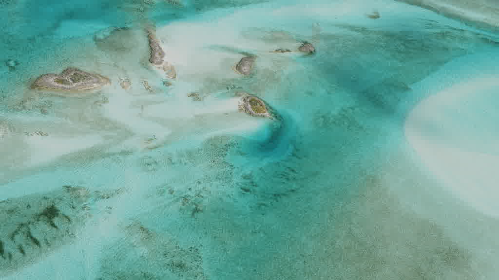 Images aériennes des Bahamas