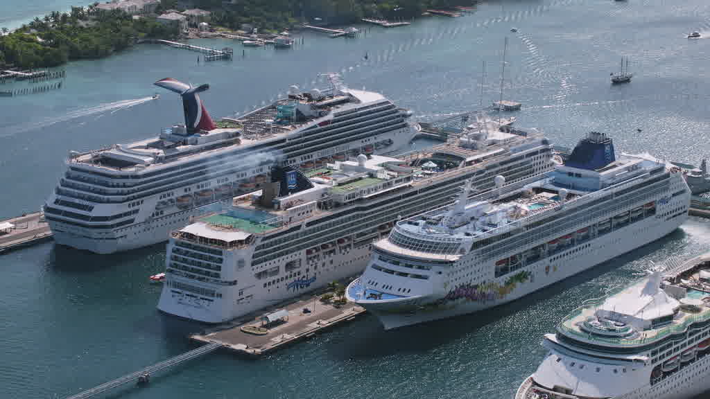 Images aériennes des Bahamas