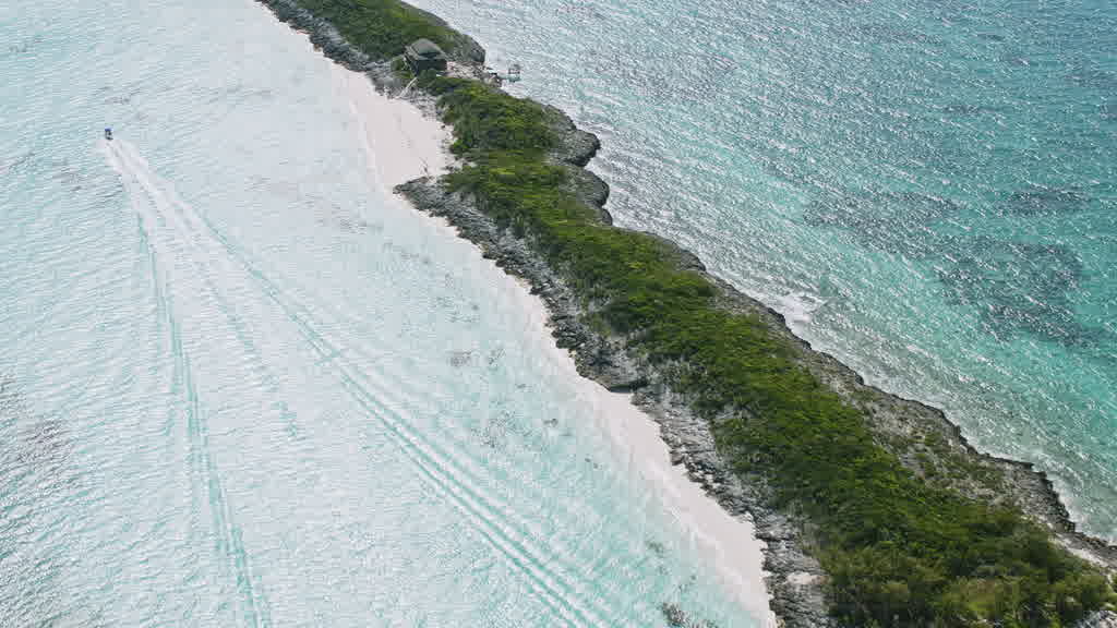 Images aériennes des Bahamas
