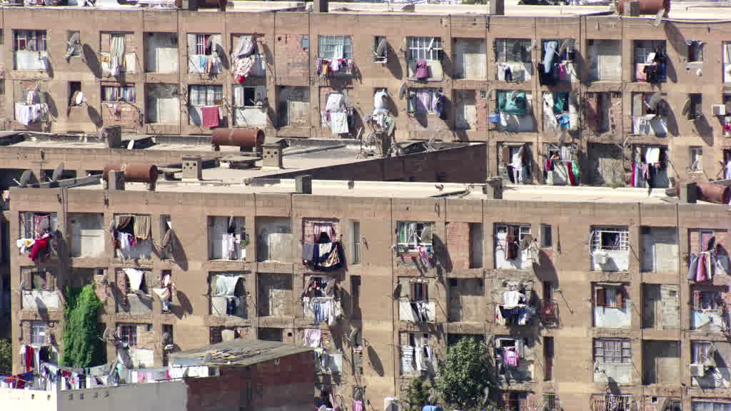 Immeubles de banlieue d'Alger