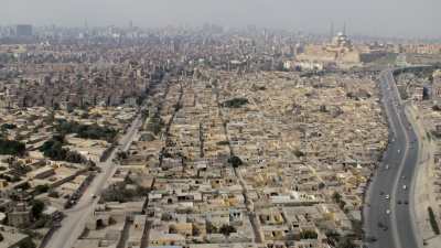 Le Caire - La citadelle, la cité des morts et la mosquée Shanin Al-Khalwati