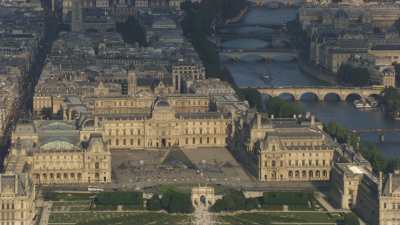 Le Louvre, l'Ile de la Cité, Ile Saint-Louis