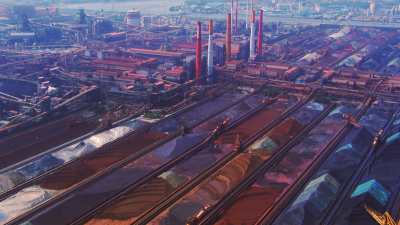 Aciérie Gwangyang Steel Works