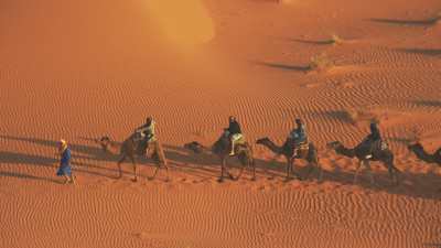 Les dunes de Merzouga