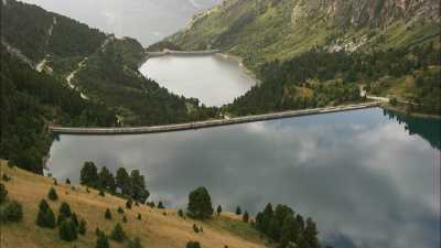 Barrages de Plan d'Aval et Plan d'Amont, Alpes